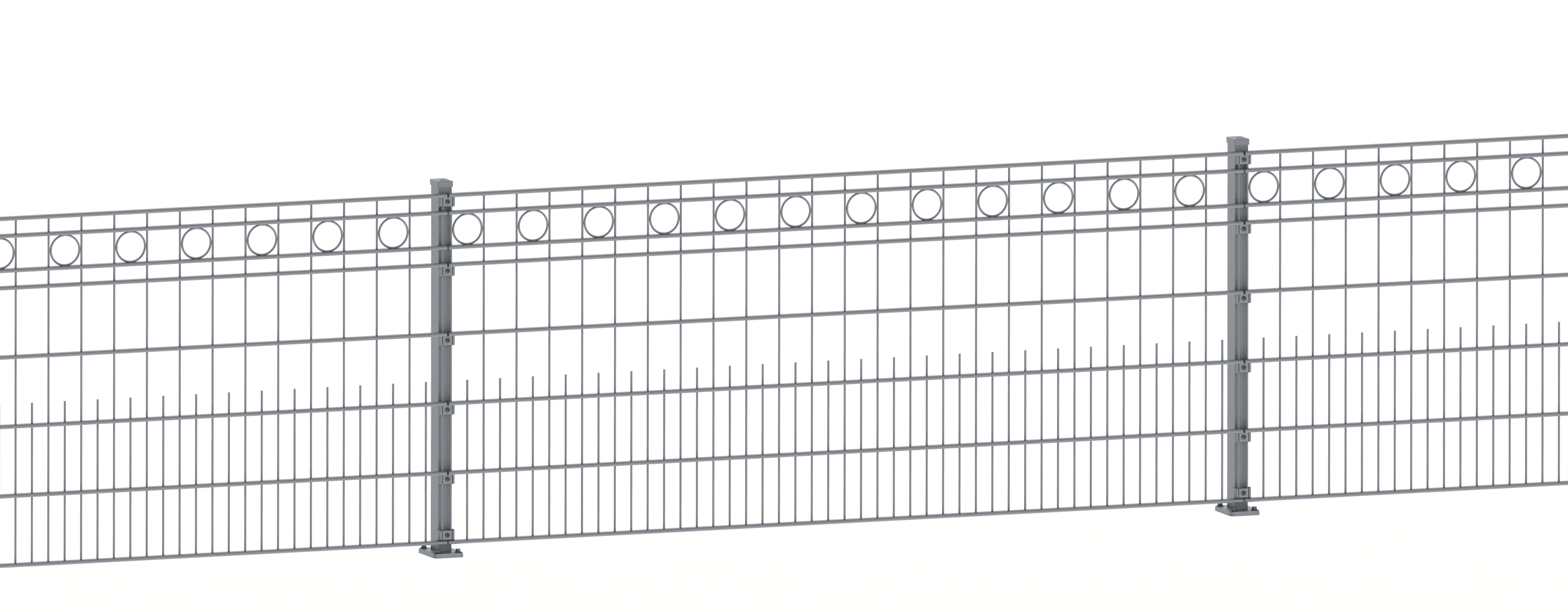 Aluminium Schmuckzaun: Altea Modell. | Ansicht: 11