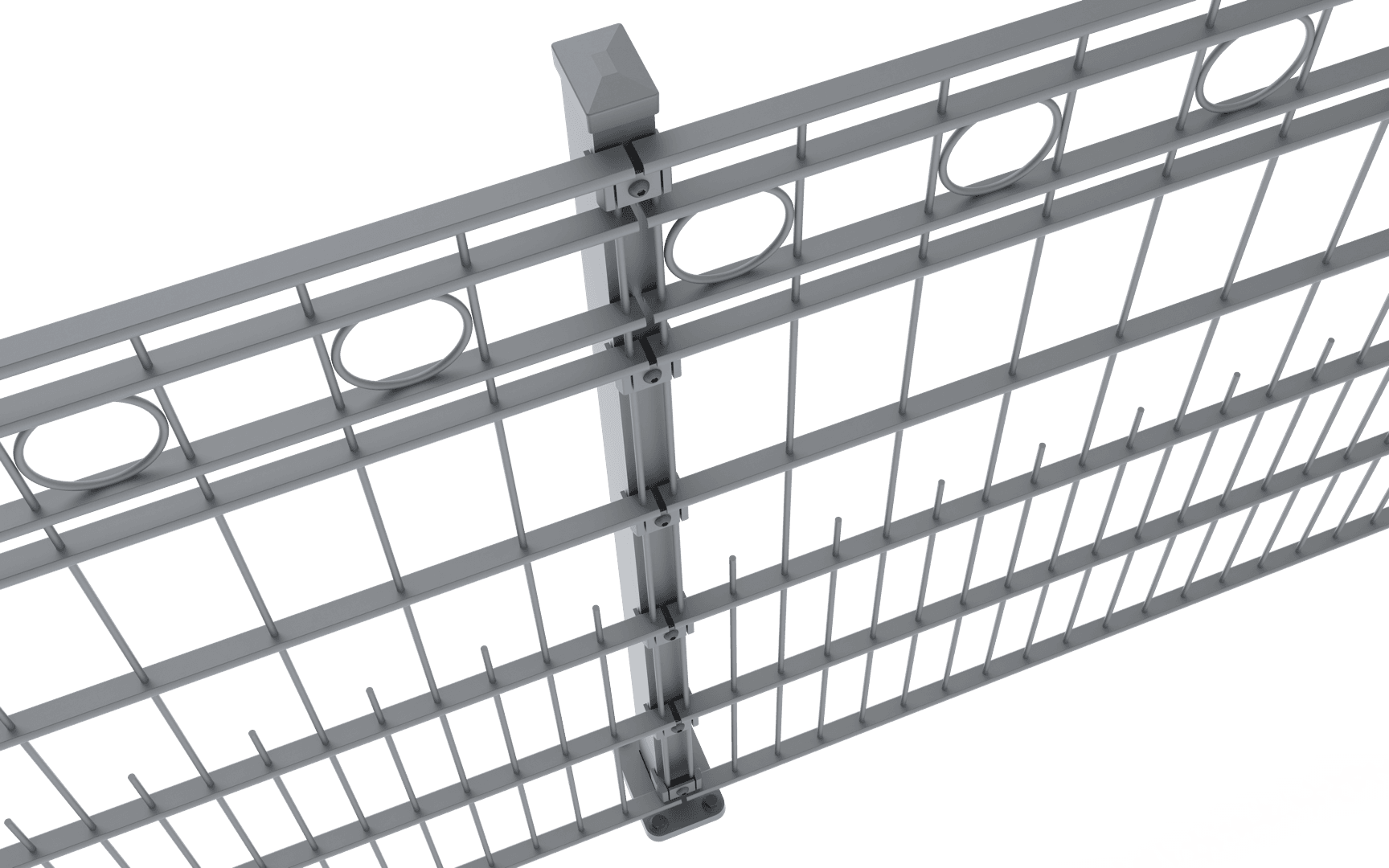 Aluminium Schmuckzaun: Altea Modell. | Ansicht: 13