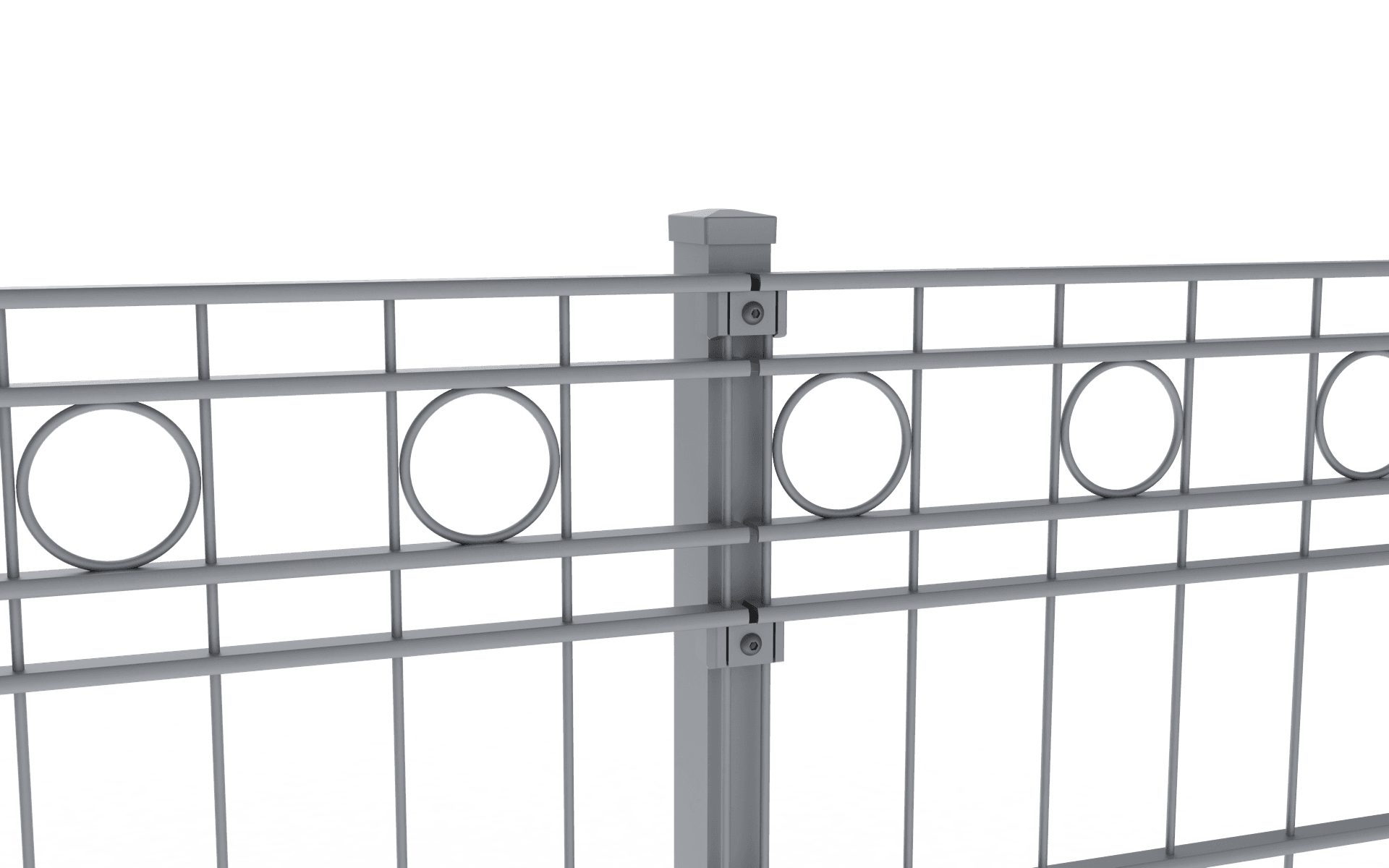 Aluminium Schmuckzaun: Albia Modell. | Ansicht: 12