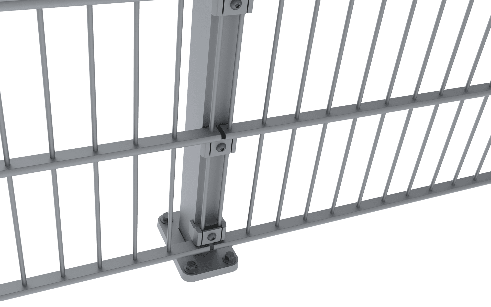 Aluminium Schmuckzaun: Albia Modell. | Ansicht: 14