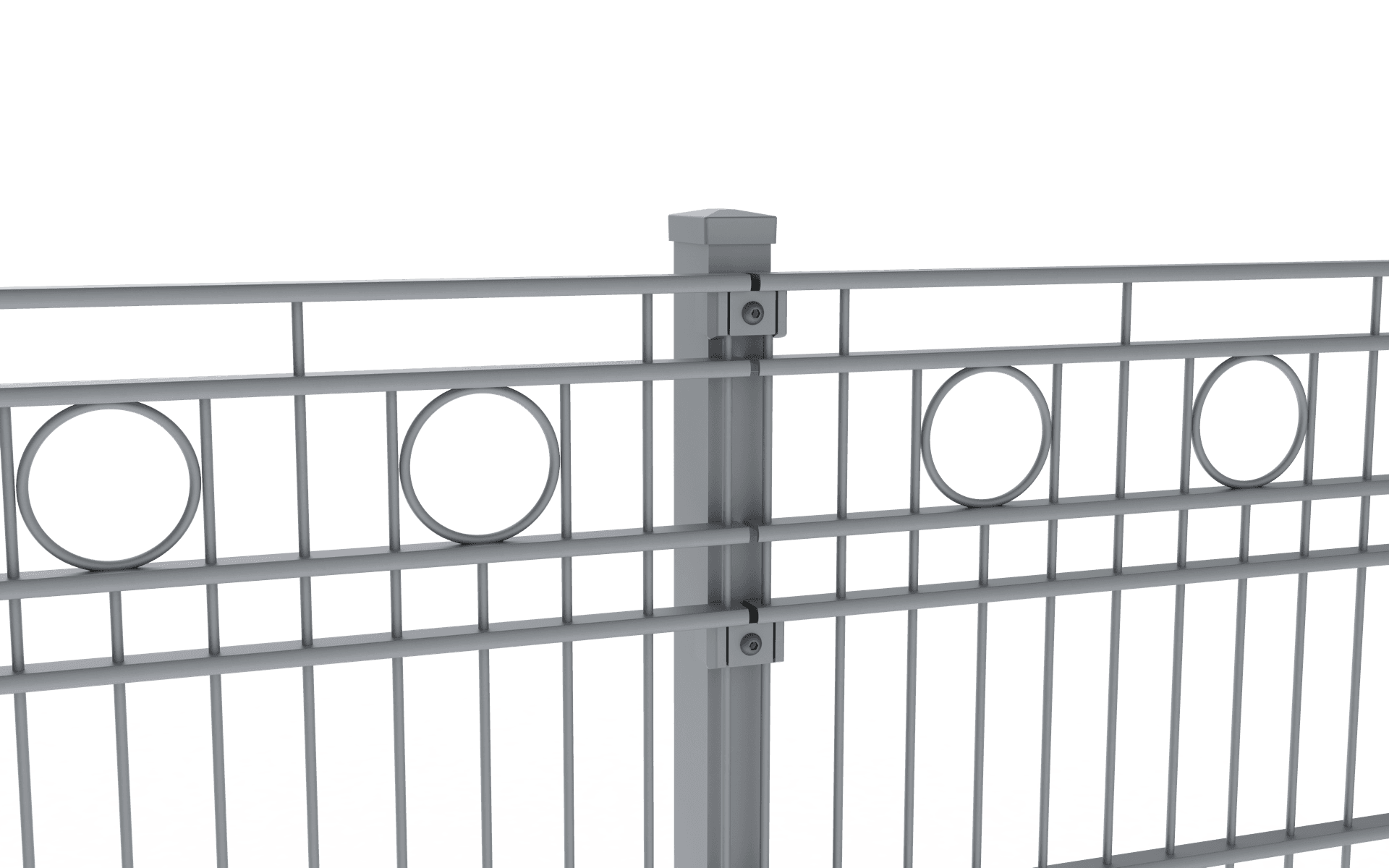Aluminium Schmuckzaun: Dubai Modell. | Ansicht: 12