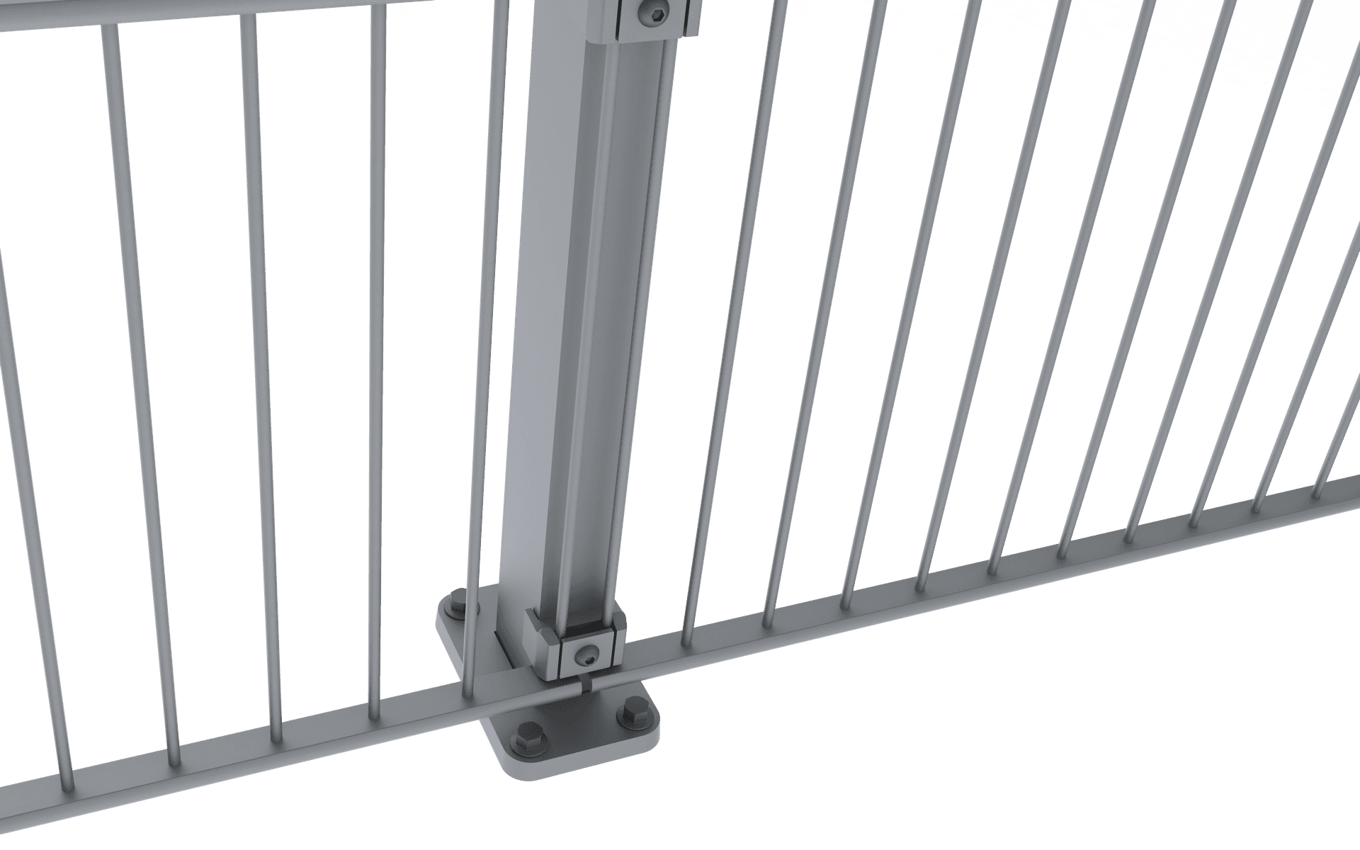 Aluminium Schmuckzaun: Palma Modell. | Ansicht: 14